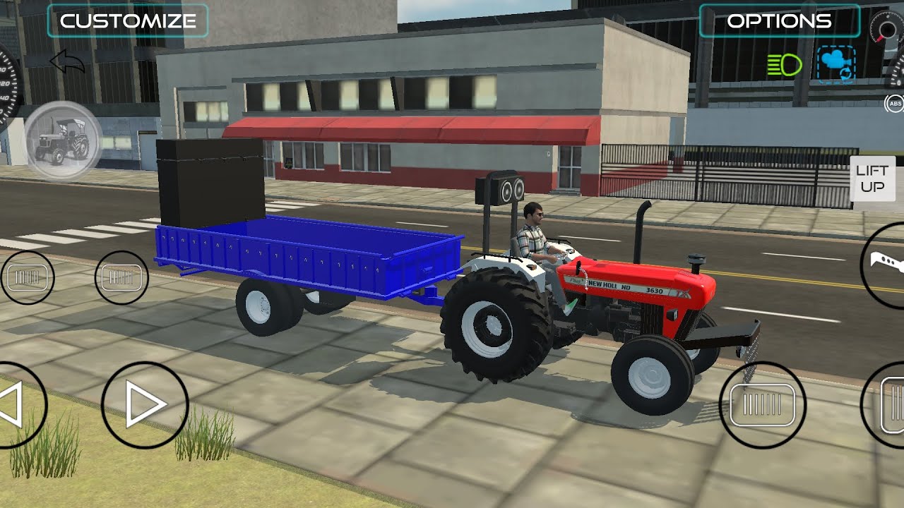 Franklin Tracter 🚜 Driving Game🎮 #gaming #game 