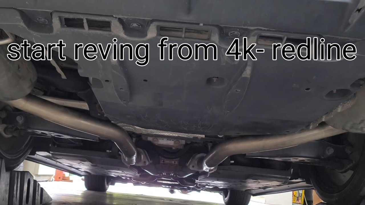 Lexus GS350 Borla Type S exhaust compared to stock