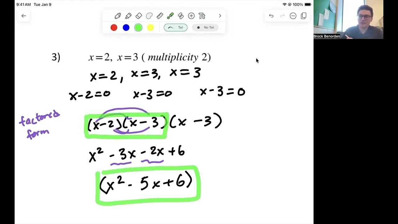 7.7 Video Notes