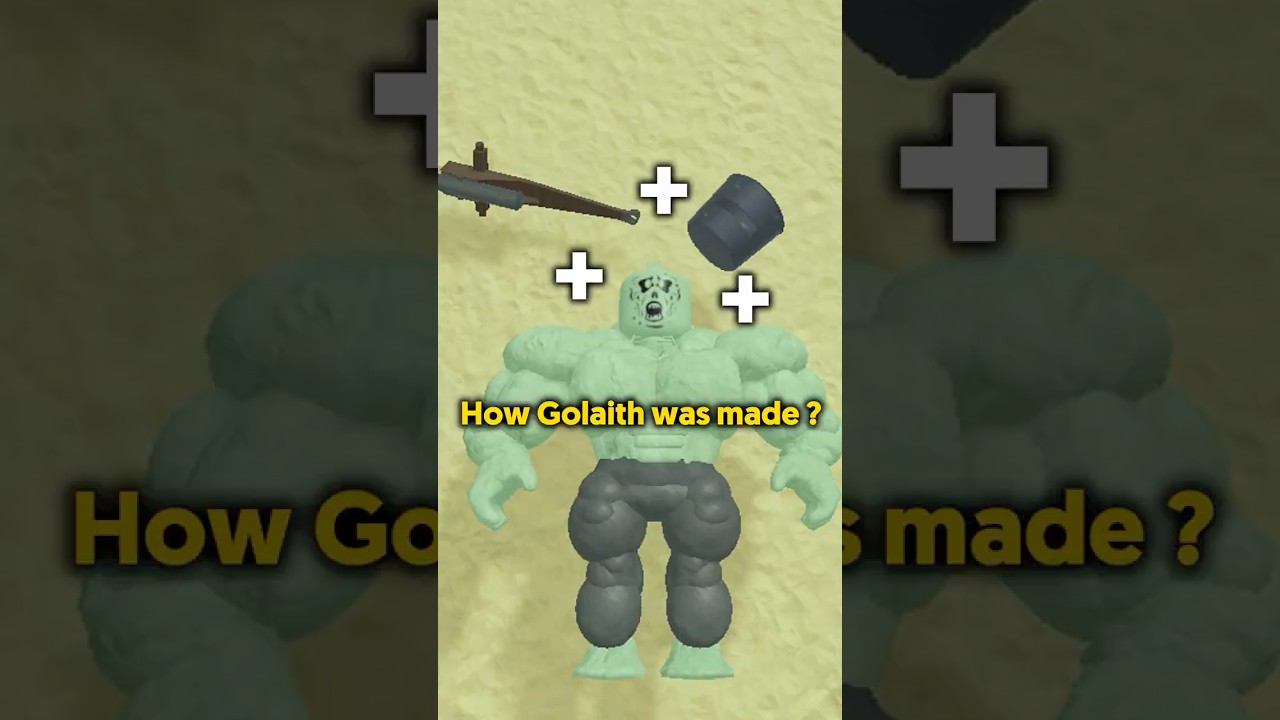How Goliath was born ? - Dead Rails #roblox