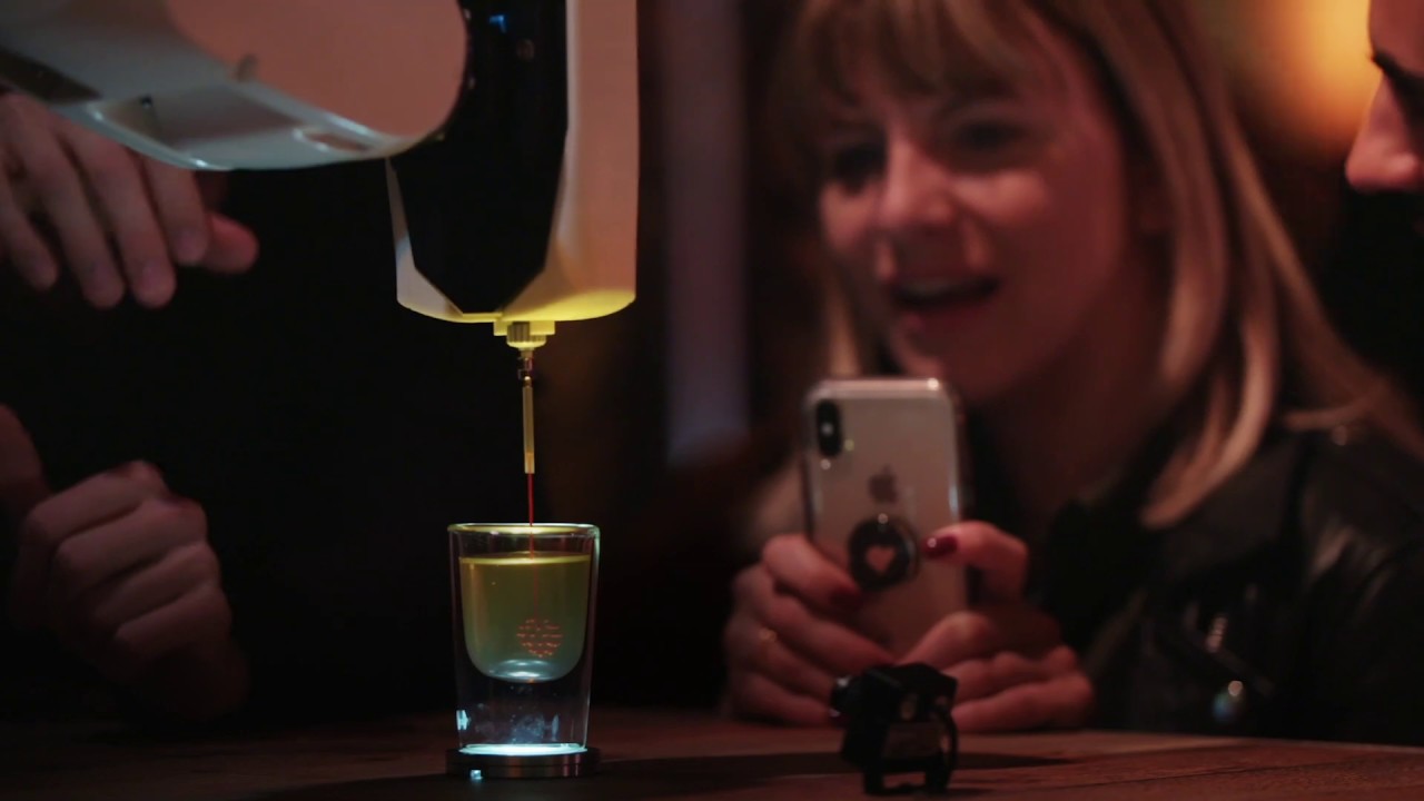 Bulleit 3D Printed Experience: The Bar and the Cocktail #FrontierWorks