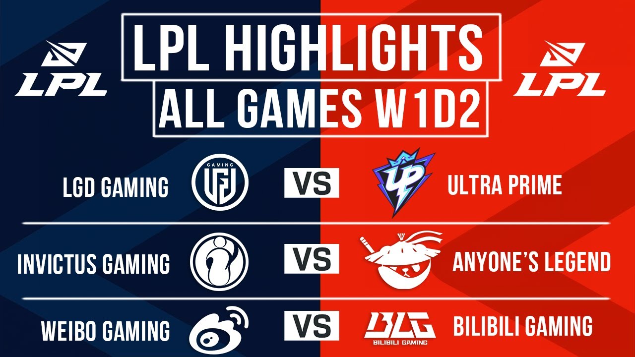 LPL Highlights ALL GAMES Week 1 Day 2 | LPL 2026 Split 1