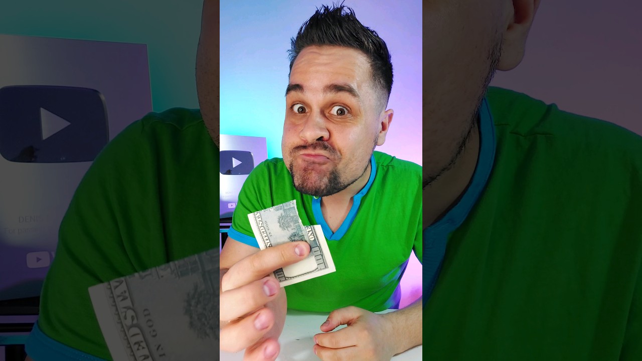 Bit off a dollar bill 😱 Money Magic Trick REVEALED 🤑
