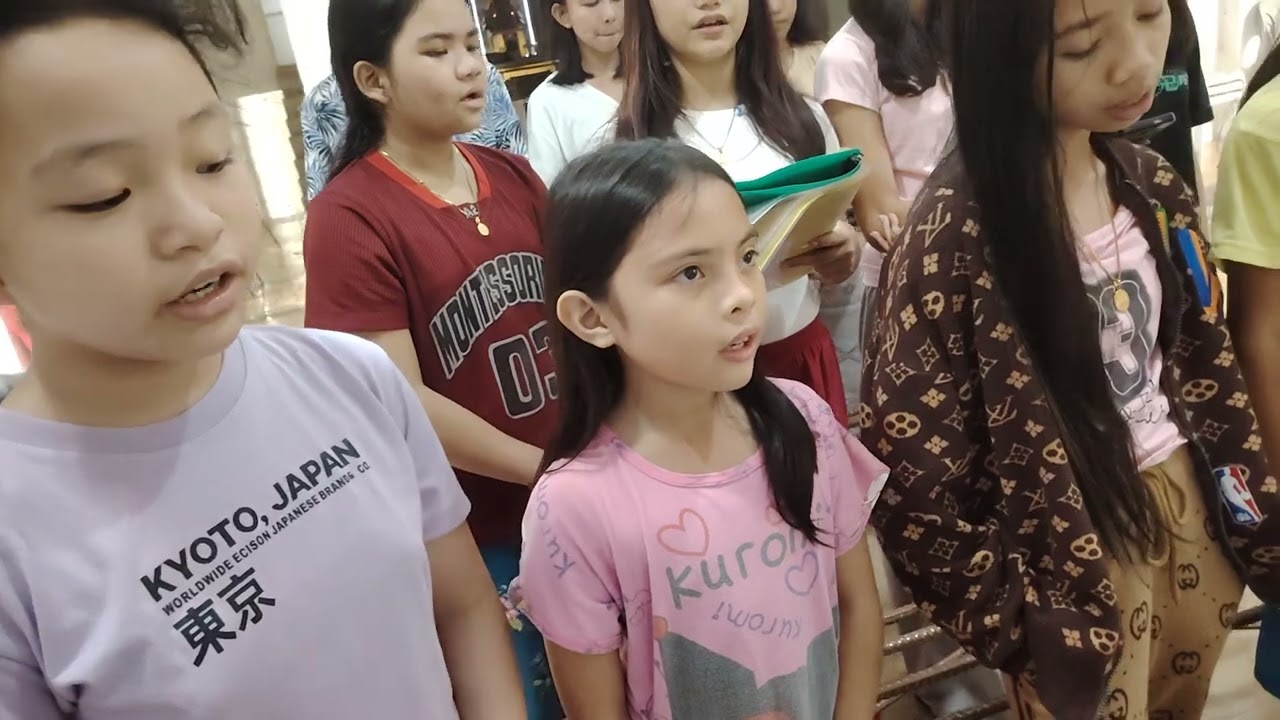 TEOTHOKOS CHOIR @ Towerville Brgy. Minuyan Proper. CSJDM. Bulacan 