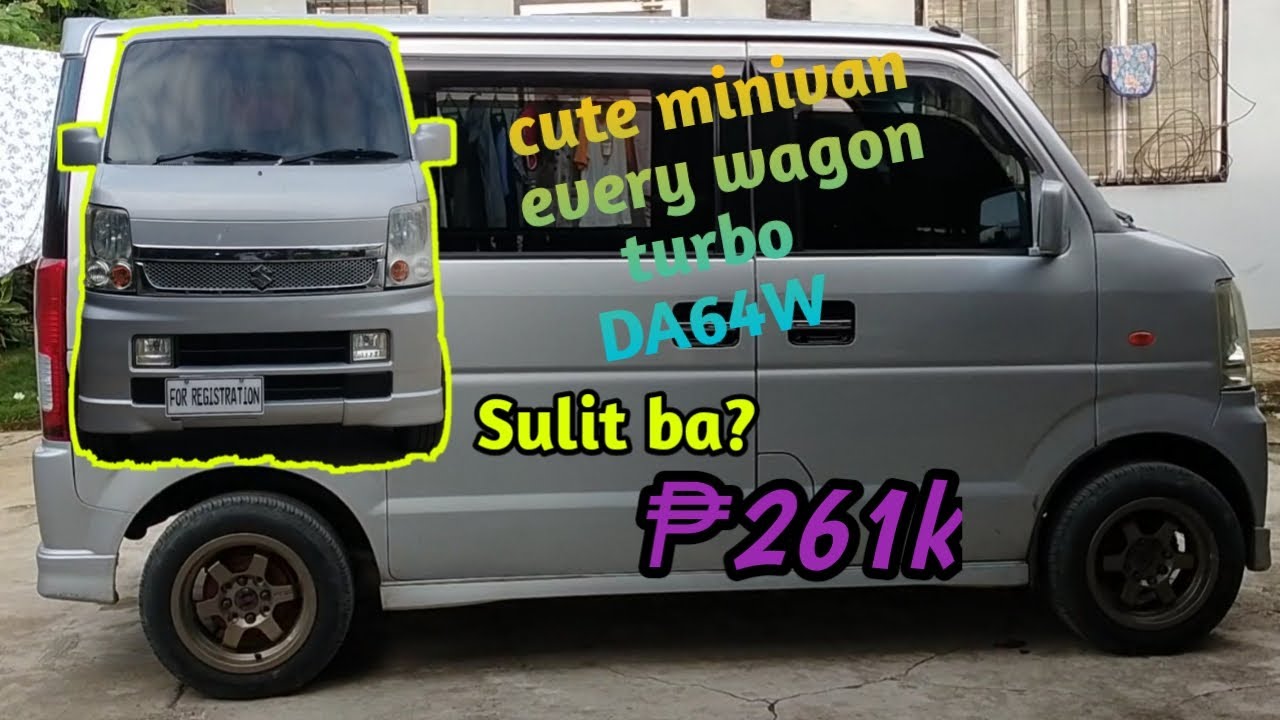 OWNERS REVIEW | Da64w EVERY WAGON TURBO CUTE MINIVAN.SULIT BA? COMPACT MINIVAN