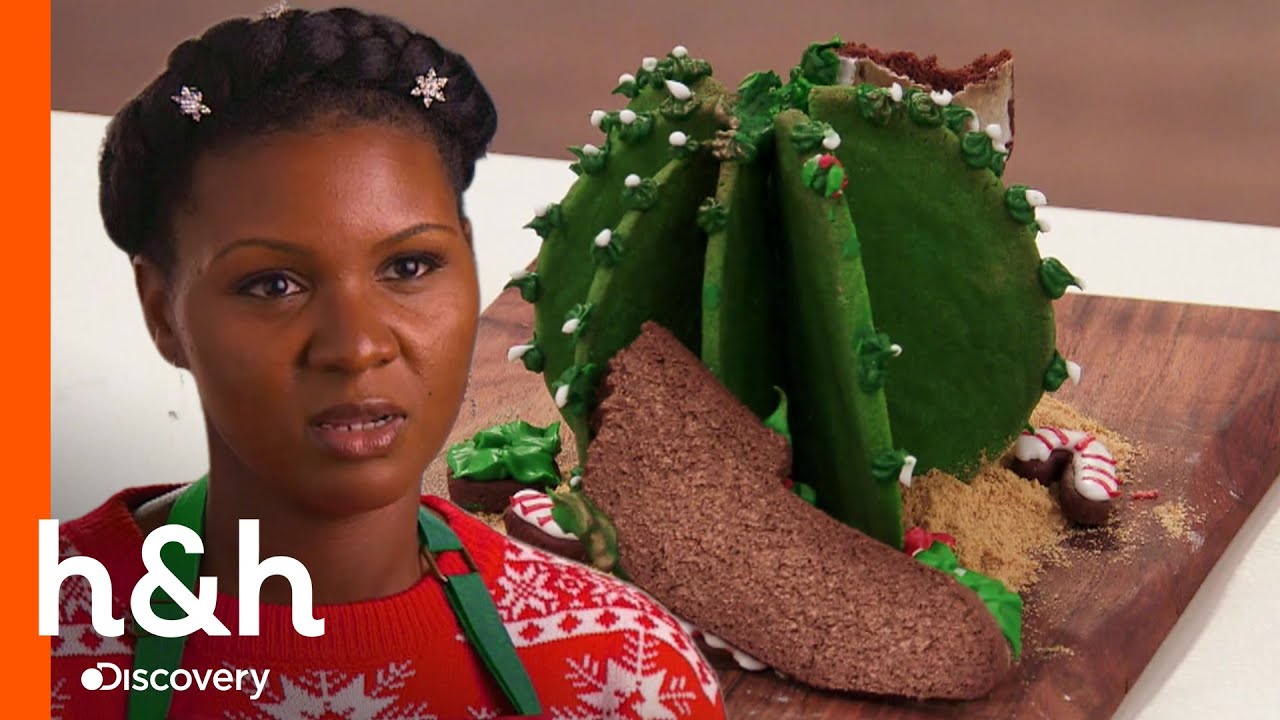 Un árbol de navidad muy diferente ¡Y es de galleta! | Competencia de galletas de Navidad