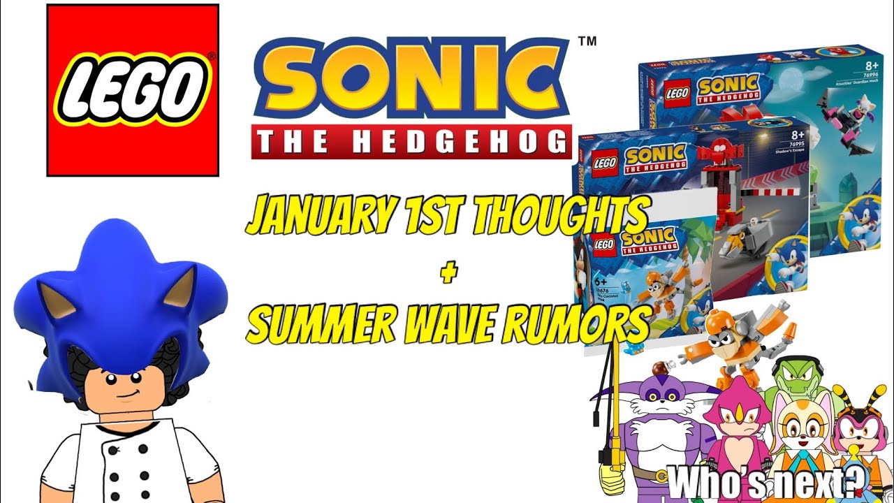LEGO Sonic the Hedgehog January 2024 sets thoughts + Summer 2024 sets + Predictions
