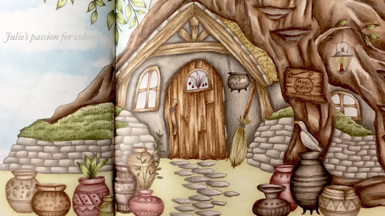 ROMANTIC COUNTRY by Eriy - the second tale - prismacolor pencils - PART 2