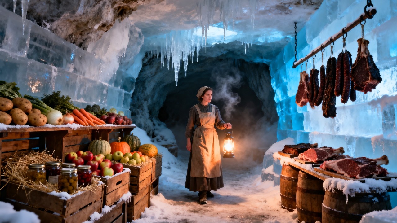 Kicked Out Before Winter, A Mother Built a Secret Cold Storage — Until It Saved the Whole Town