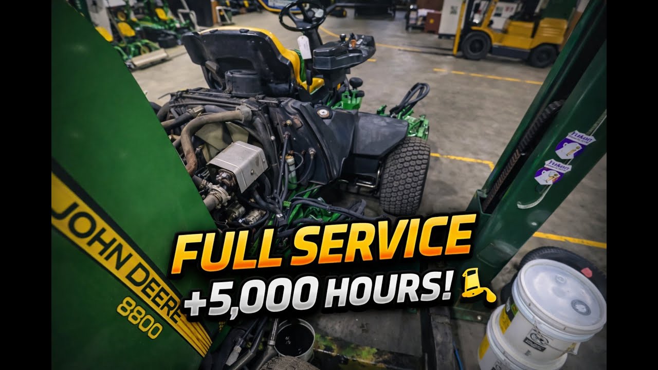 Full Service on a John Deere 8800 | 5,000+ Hours