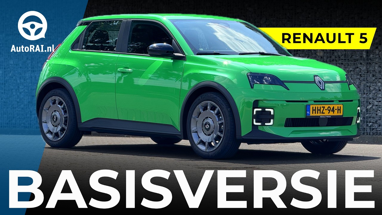 Karig of keurig? BASISVERSIE Renault 5 E-Tech getest? - REVIEW - AutoRAI TV
