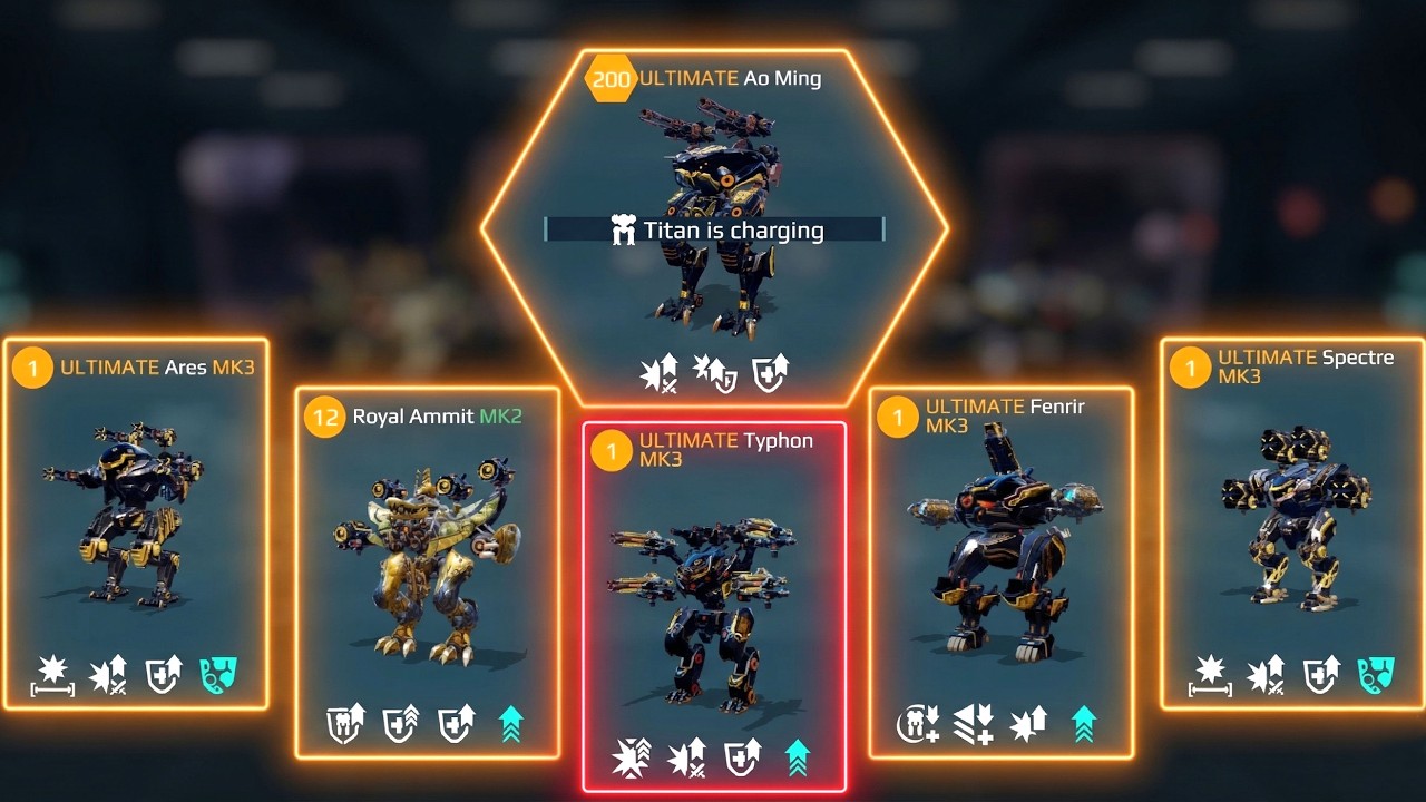 94 Kills - Ultimate Typhon & Royal Kroko! War Robots Gameplay