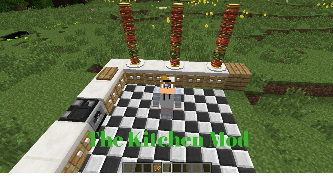Make a sandwich| Minecraft Kitchen mod 1.7.10