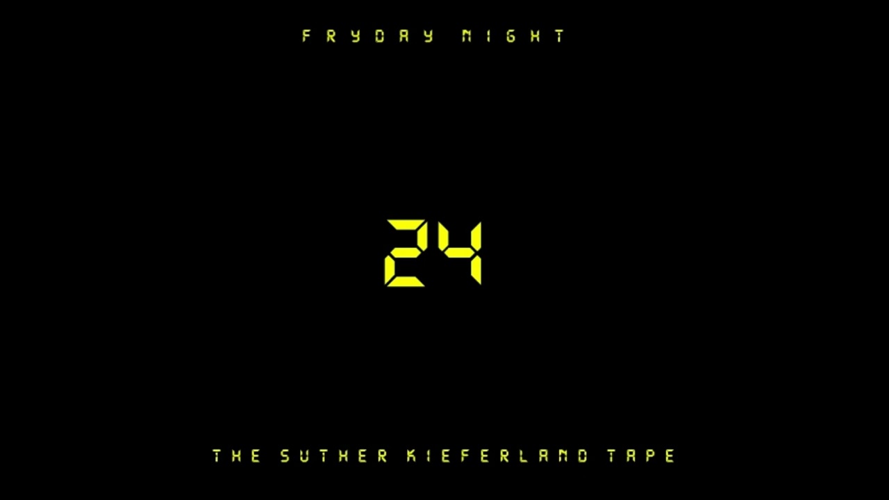 Fryday Night - 24: The Suther Kieferland Tape (hip hop mashup mixtape 2012 reupload)