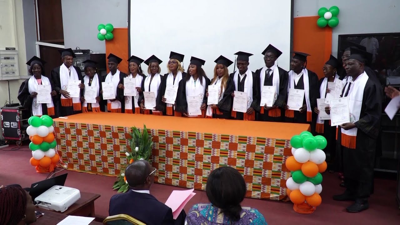 Remise solennelle de diplôme à la première promotion des orthophonistes formés en Côte d’Ivoire