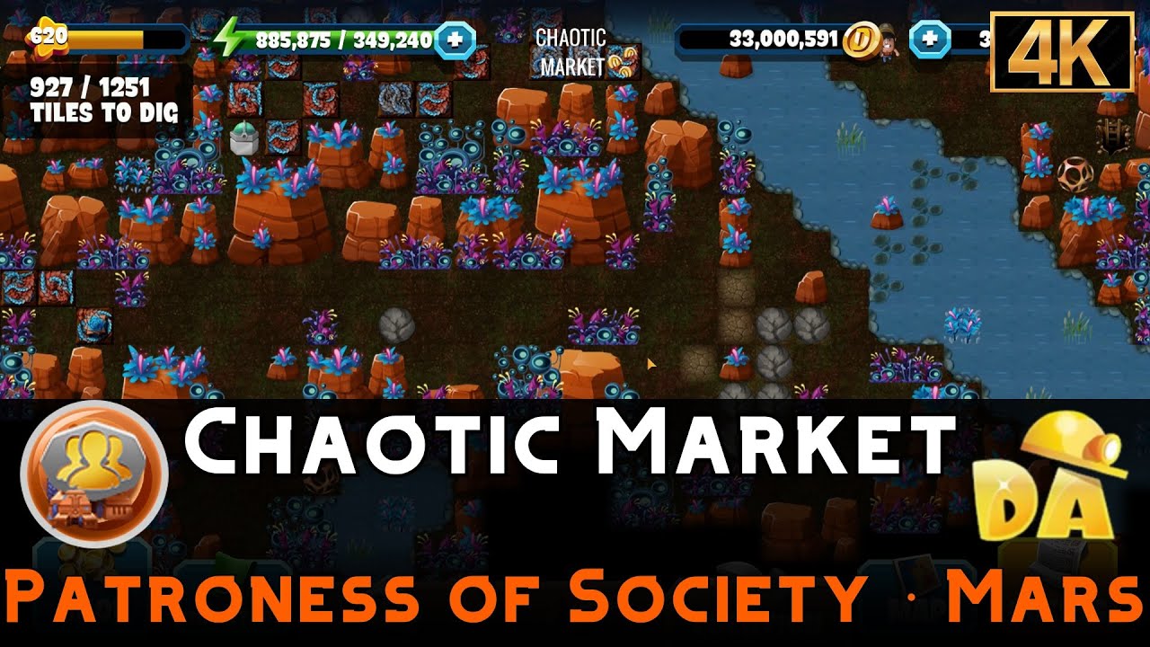 Chaotic Market | Patroness of Society #15 | Diggy's Adventure