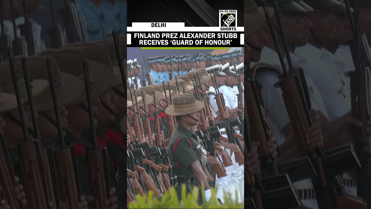 Finland President Alexander Stubb arrives in India, receives &lsquo;guard of honour&rsquo; at Air Force station