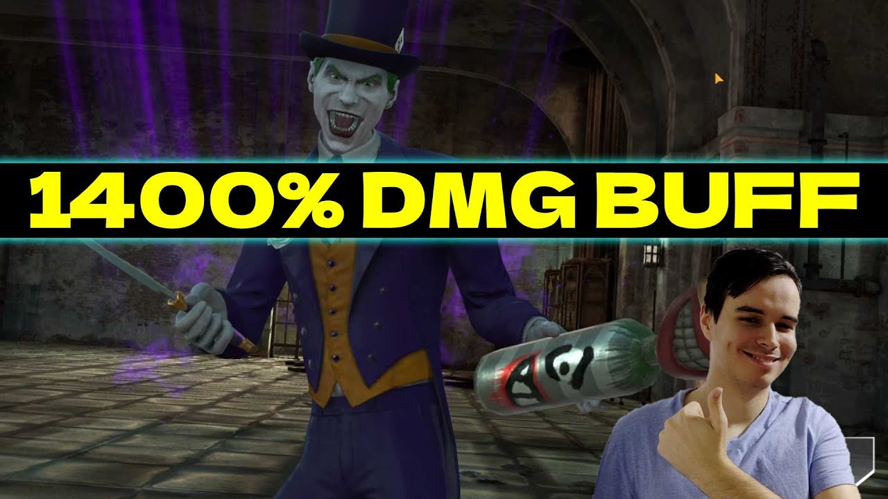 I Gave Last Laugh Joker 1400% DMG Buff Injustice 2 Mobile