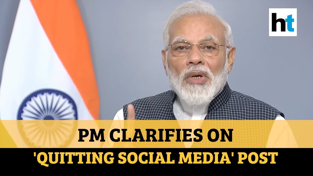 PM Modi ends suspense on quitting social media, reveals special plan