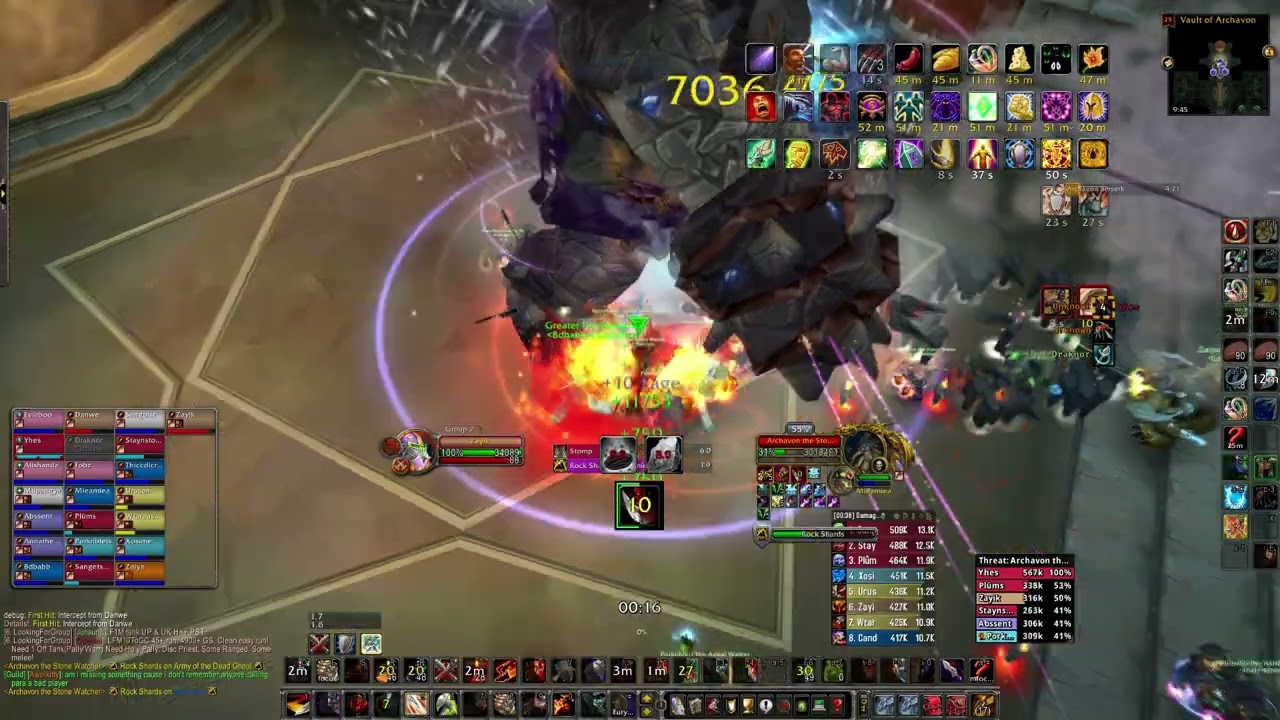 #1 World Fury Warrior | Archavon | WotLK Classic (100 Parse)