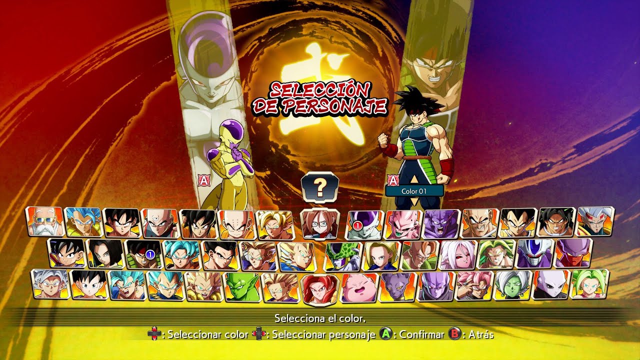 Dragon Ball FighterZ Latino Bardock vs Freezer (FINAL SECRETO INCLUIDO)