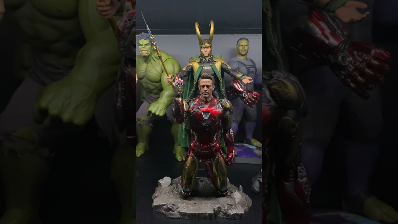 Hot Toys Avengers Display Assembled! #shorts #avengers #marvel #hottoys #actionfigures #mcu