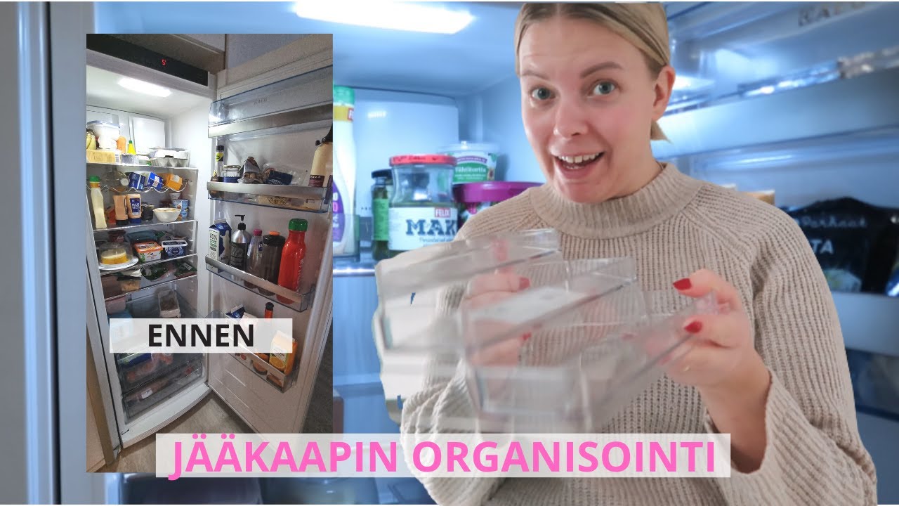 Jääkaapin organisointi | Clas Ohlson ostosten esittely