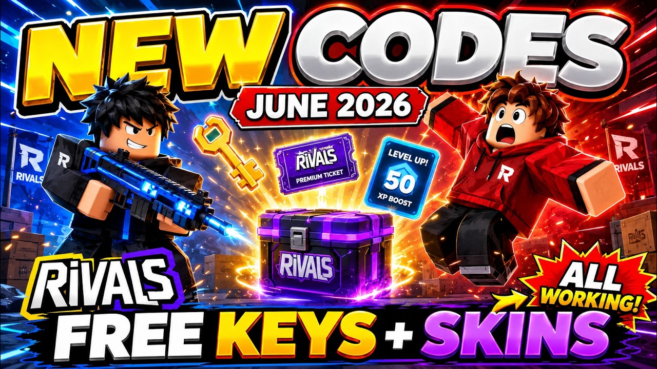 NEW Rivals Codes June 2026 😱 All Working Roblox Rivals Codes