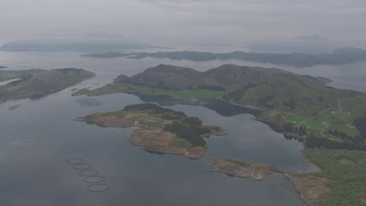 Dønnamannen, Lovund, Dønna, Løkta, Ranafjorden - Flying Over Norway