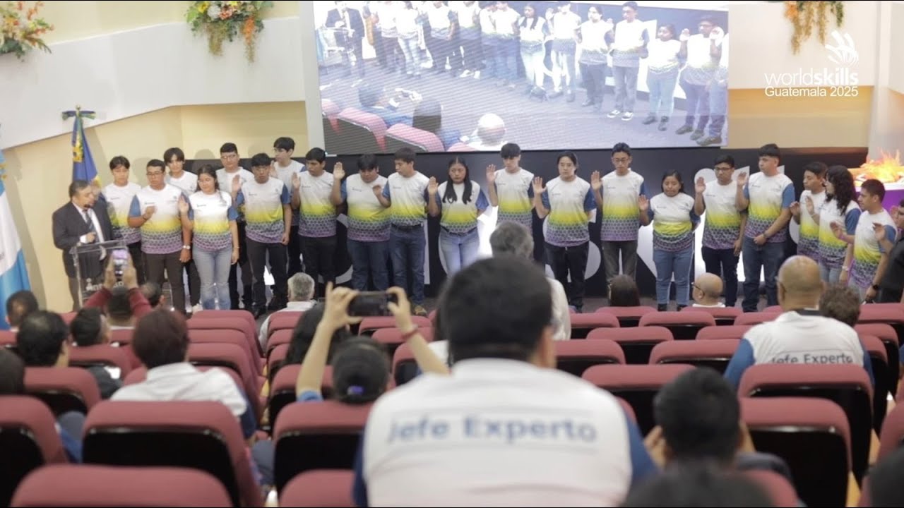 Inauguración de las Competencias Tecnológicas Nacionales – WorldSkills Guatemala 2025