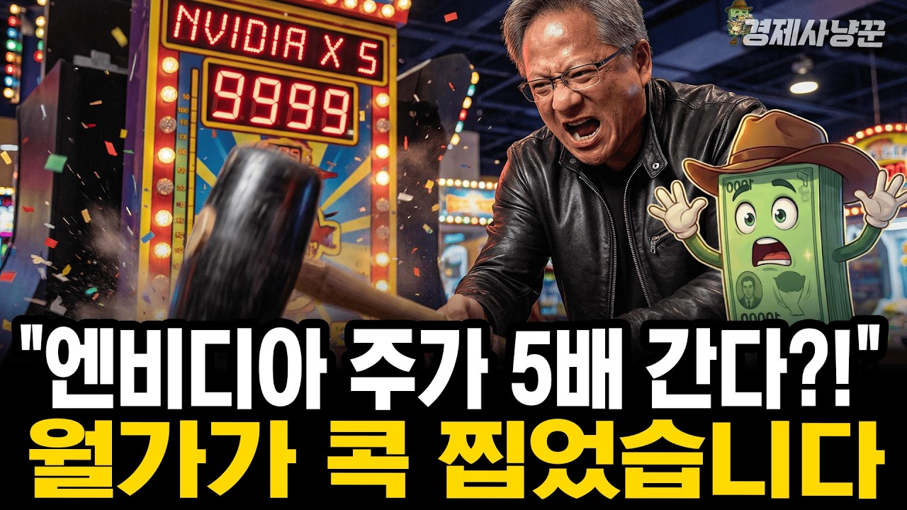 월가에서 3년안에 엔비디아 주가 5배 갈 수 있다는 진짜 이유