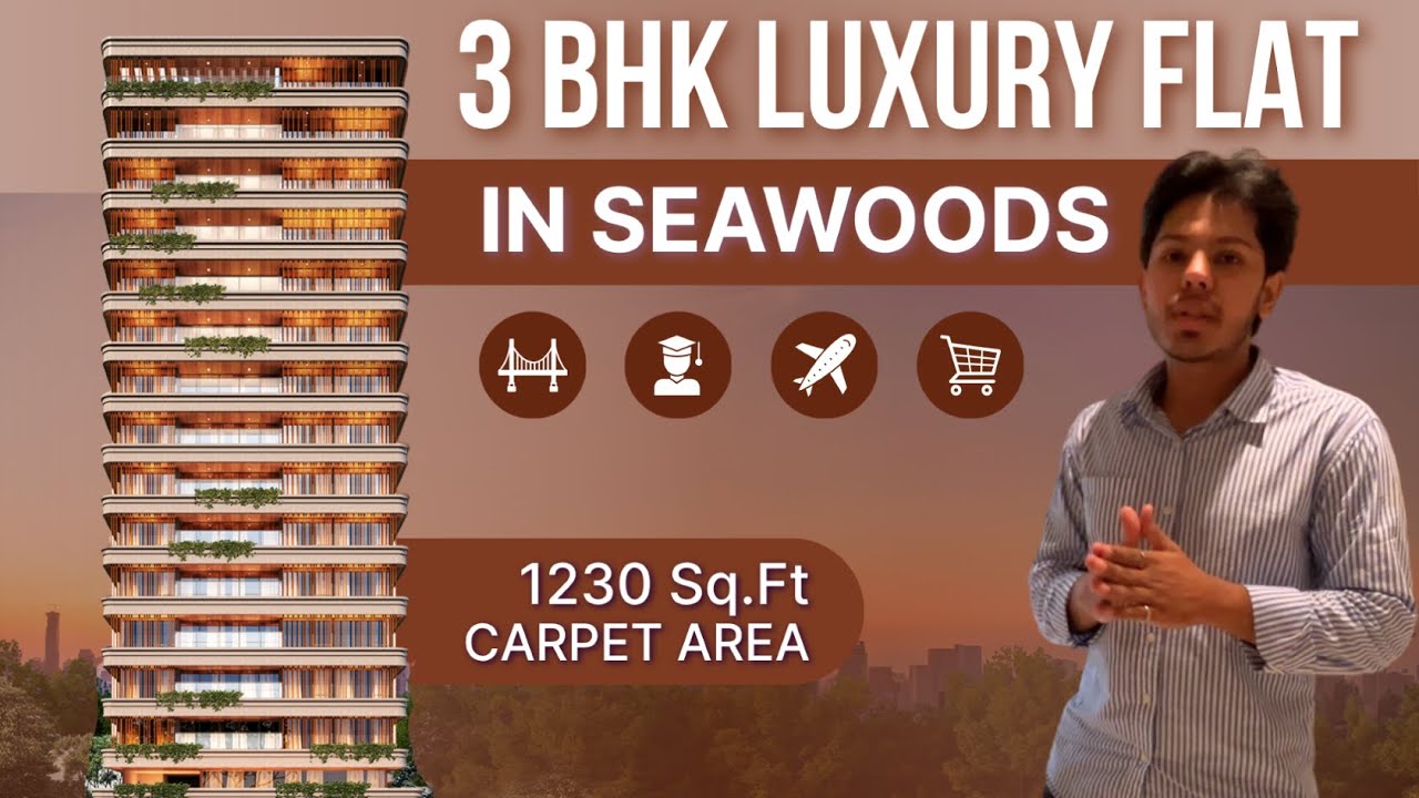 I Found the PERFECT 3 BHK Flat in Seawoods Navi Mumbai Near Airport