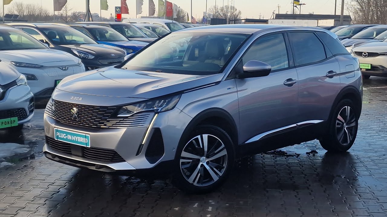 21,900$ Peugeot 3008 Allure  Plug-in-hybrid 2021 Зацініть цього красеня !