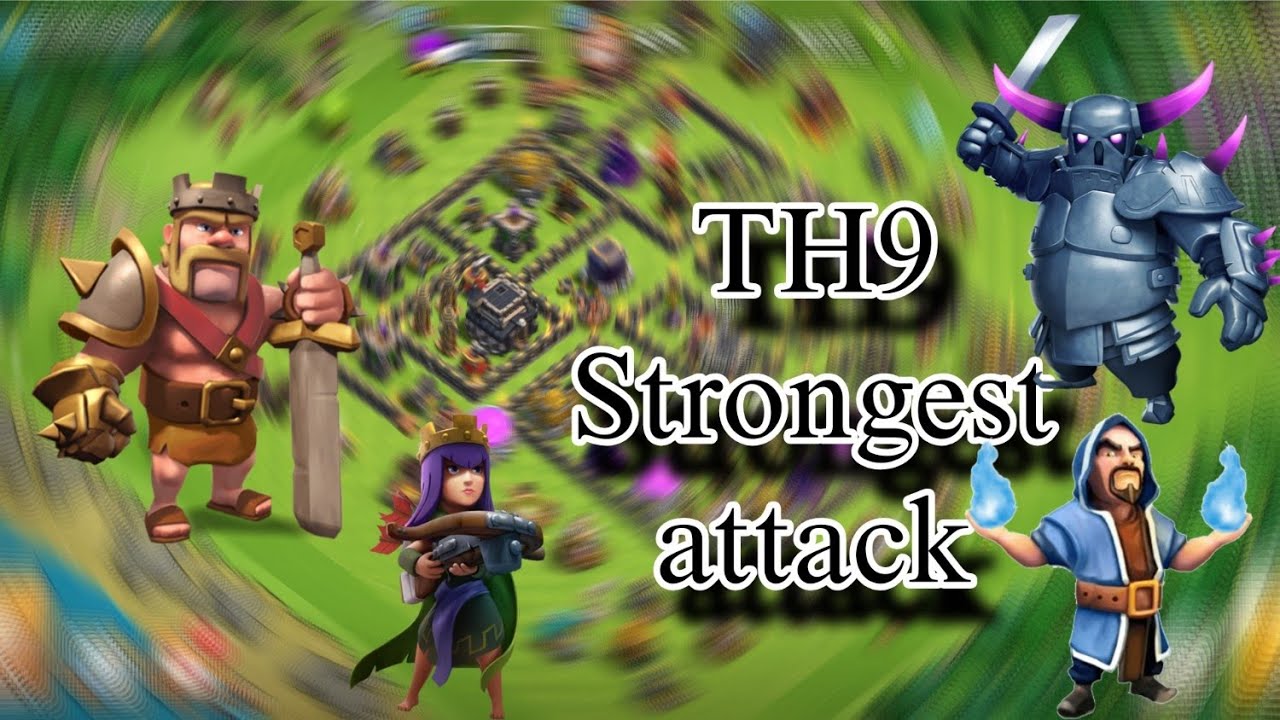TH9 STRONGEST GROUND ATTACK IN TELUGU | #telugucoc #coctelugu #th9attackstrategy