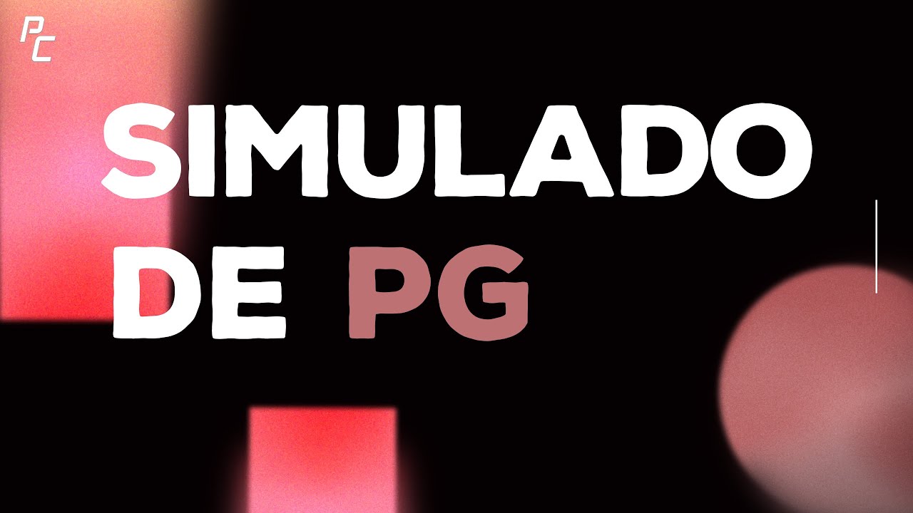 SIMULADO DE PG