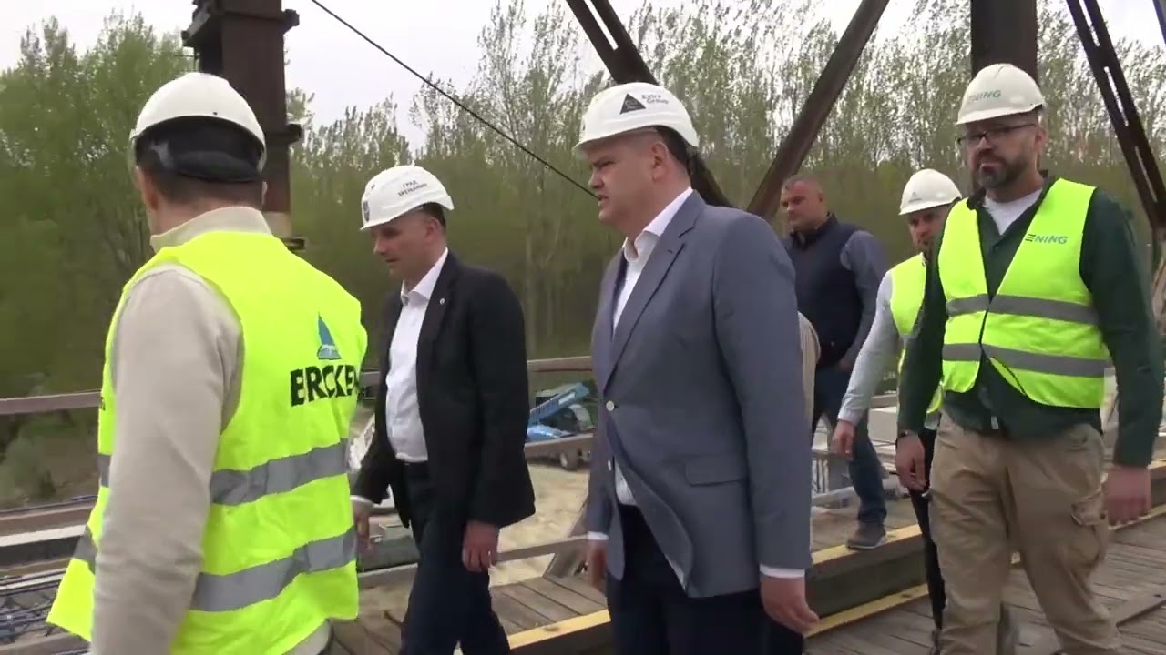 Radovi na izgradnji mosta preko Tamiša teku planiranom dinamikom