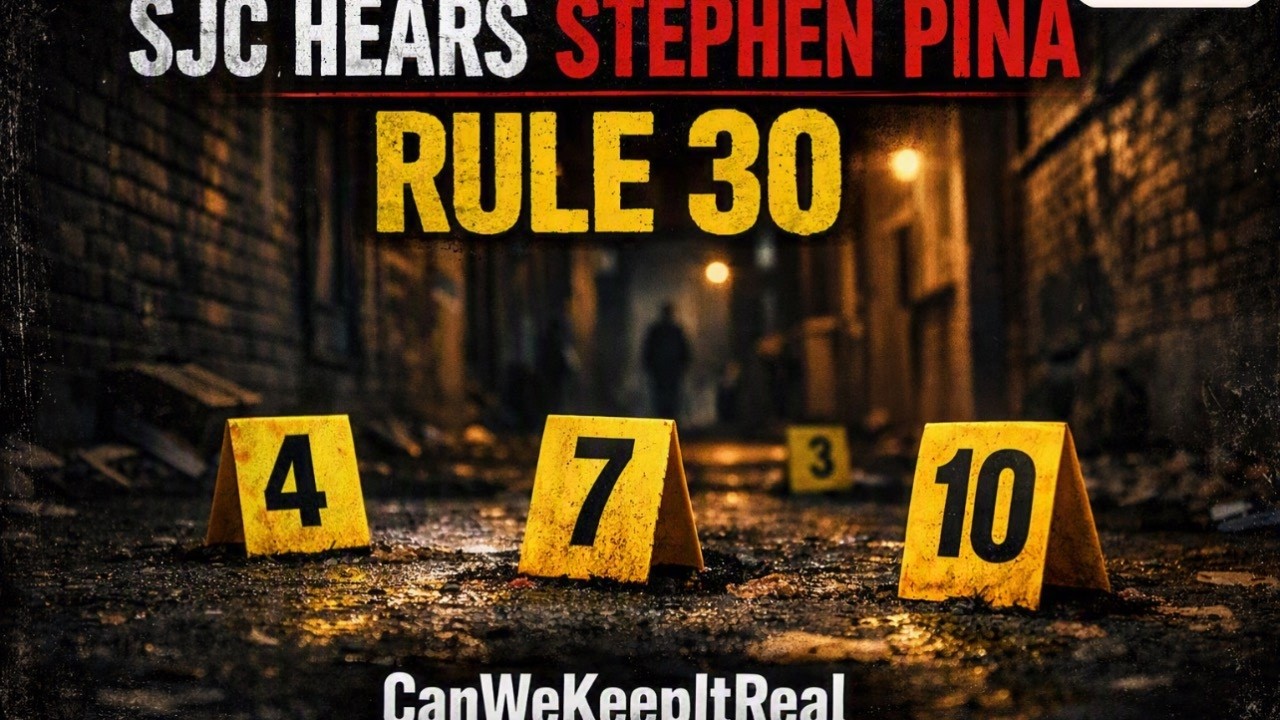 Reacting to Stephen Pina SJC Hearing and his Interview w/ @W-Number 