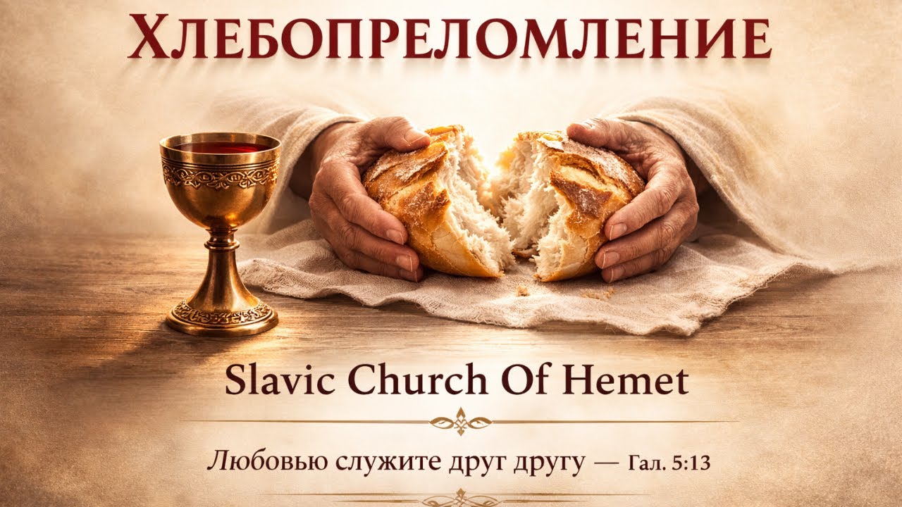 ВОСКРЕСНОЕ СЛУЖЕНИЕ | ХЛЕБОПРЕЛОМЛЕНИЕ | Прямая трансляция (LIVE) | 2:00PM - 01 Марта 2026