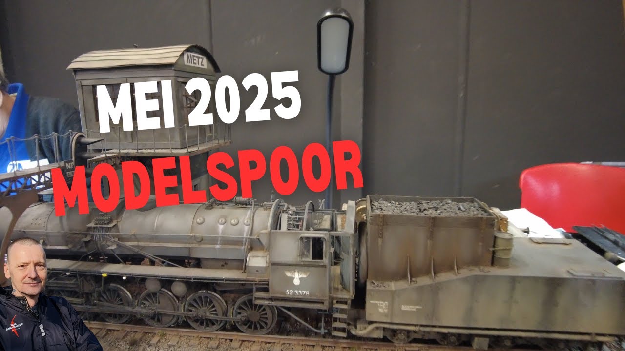 Wat was er op de Modelspoorbeurs Houten Mei 2025?