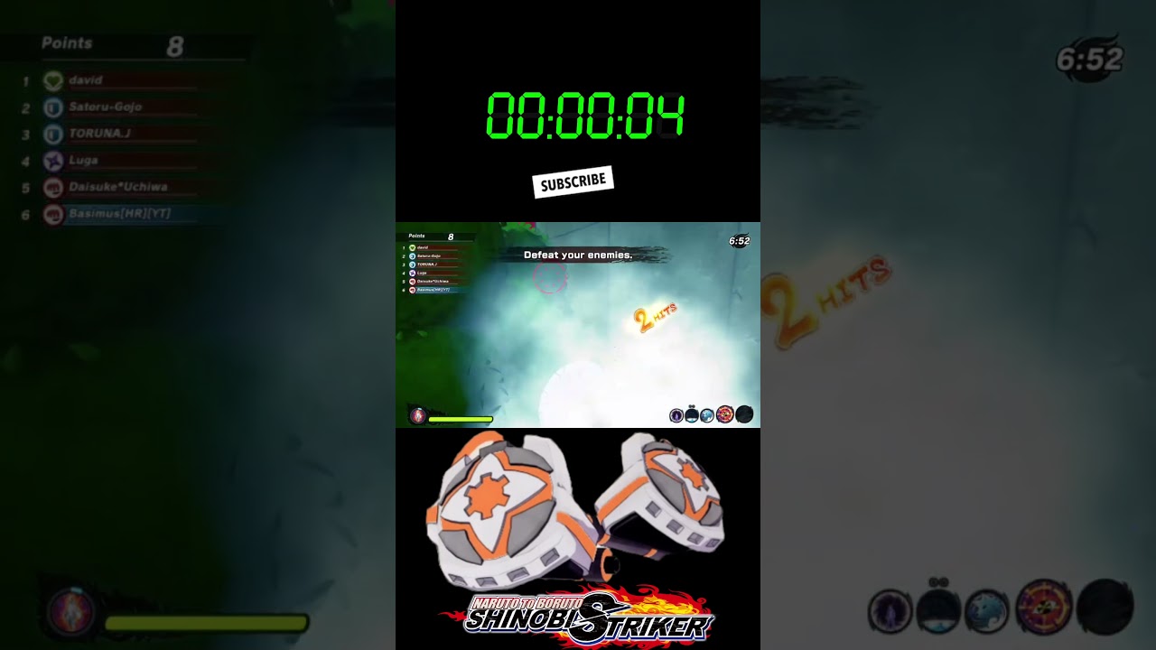 SUPER FAST ONESHOT COMBO with Valiant thread in Shinobi Striker!