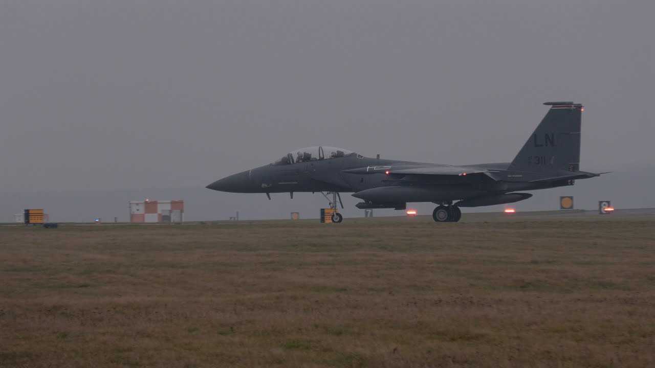 F-15E’s DEPLOY TO MIDDLE EAST SUNDAY 18TH JANUARY 2026 RAF LAKENHEATH