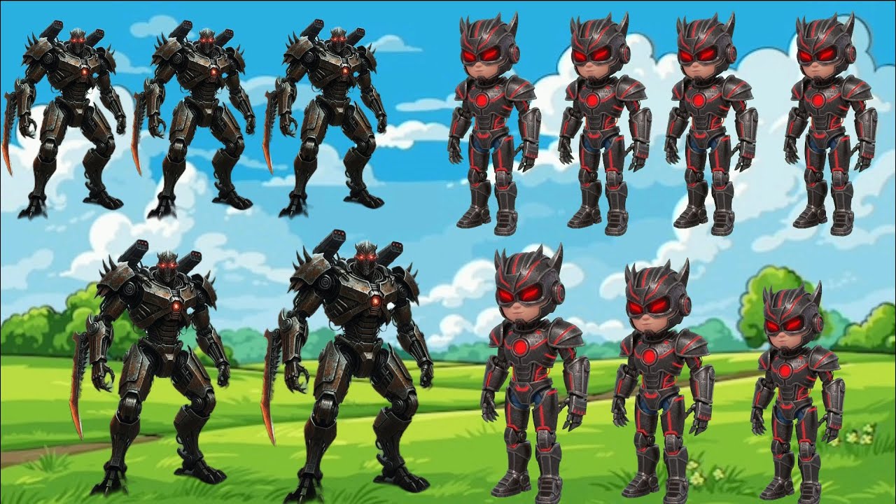 Mad Max ne banaya 5 khatarnak robot veer se ladne ke liye #vir #animation #trending #cartoon 