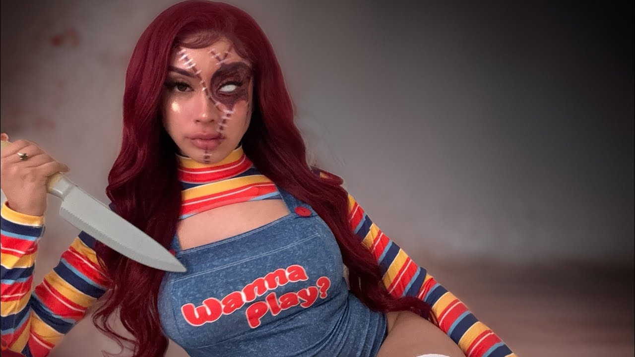 baddie chucky makeup