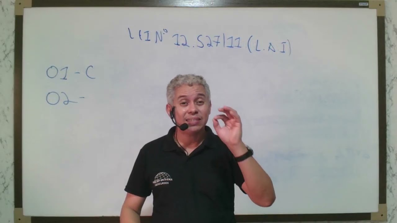 Lei N 12527/2011 (Lei de Acesso à Informação) - Lista de Questões - Parte 01