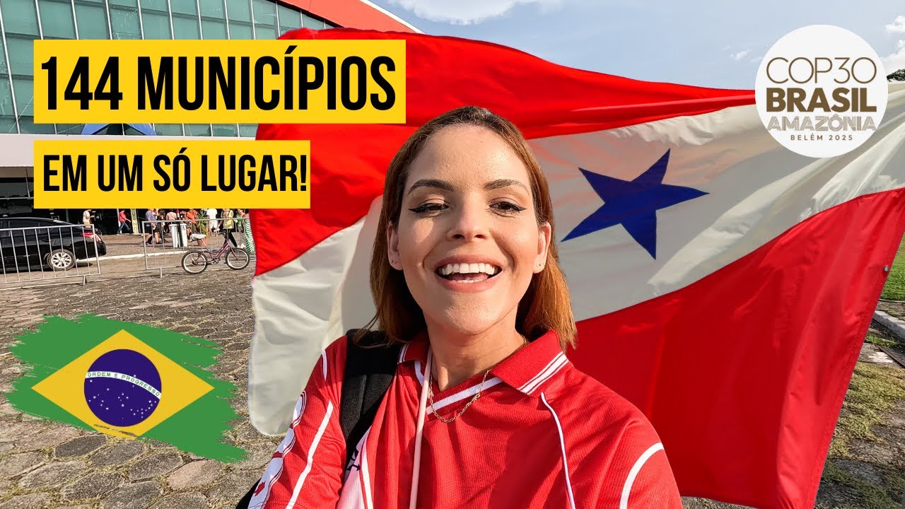 O Pará Completo Em Um Só Lugar 🇧🇷 Visitamos o Pavilhão Pará!
