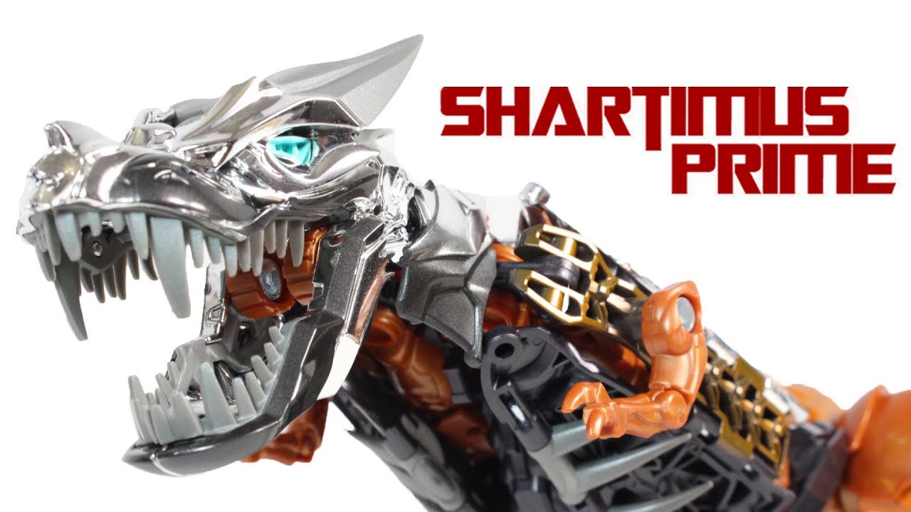 Transformers 4 Age of Extinction Grimlock Leader Class Movie Action Figure Review
