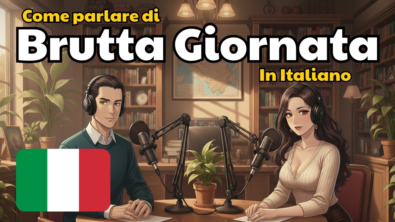 Come parlare di una brutta giornata in italiano | Pratica quotidiana di conversazione in italiano