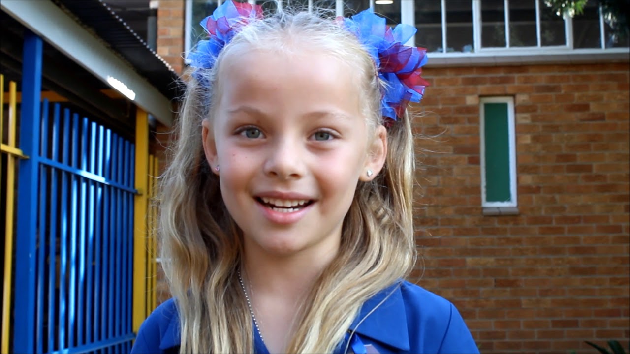 Grade Ones' first day at school
