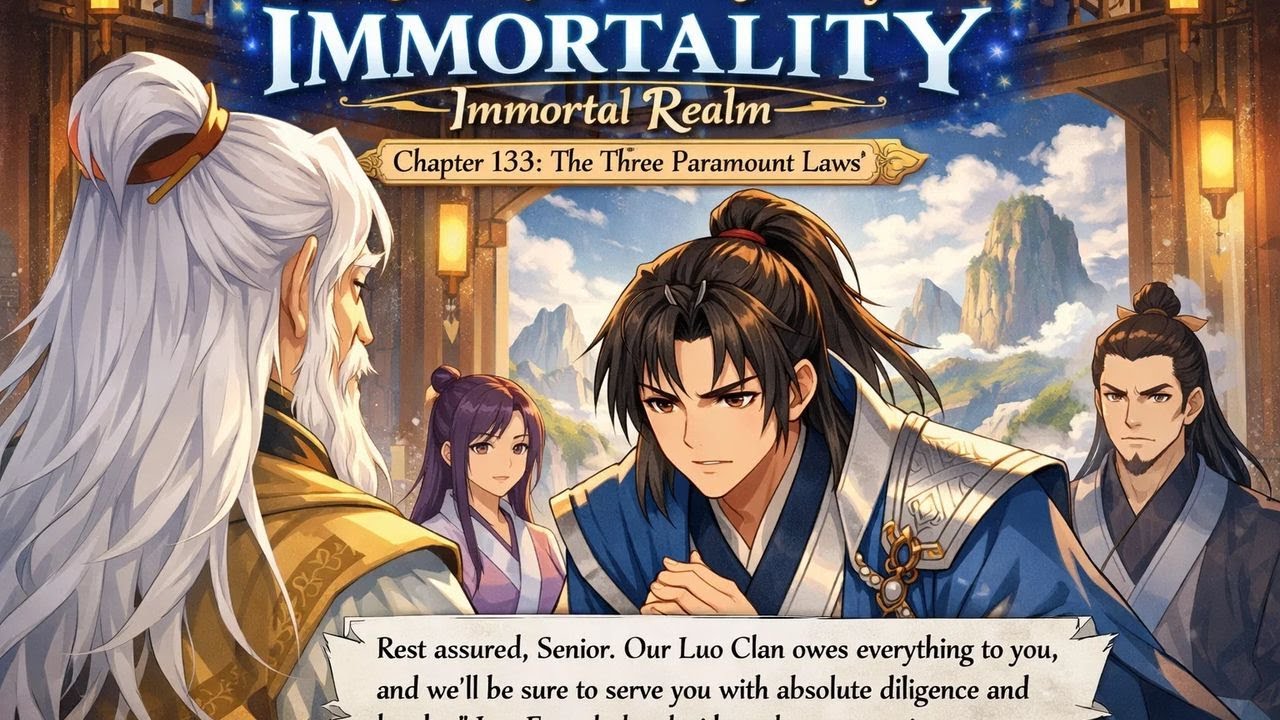 A Record of a Mortal's Journey to Immortality: Immortal Realm Chapter 133: The Three Paramount Laws