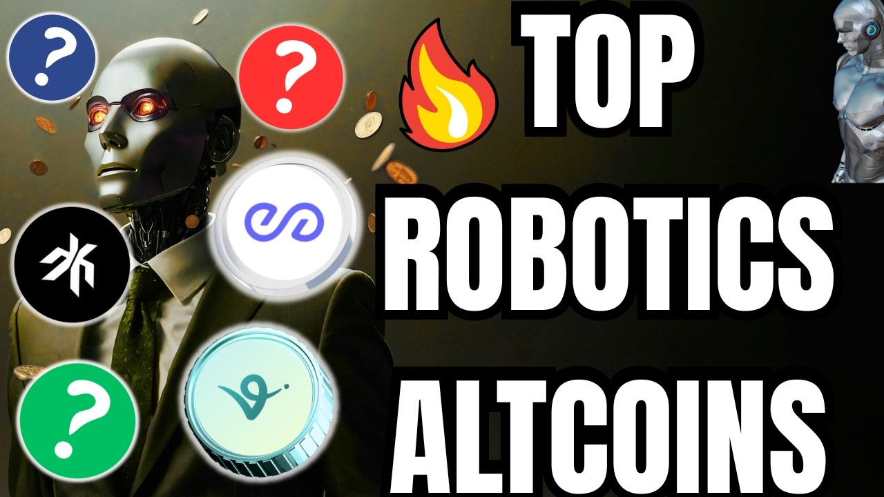 🤖 НЕ ПРОПУСТИТЕ ЭТИ РОБОТОТЕХНИЧЕСКИЕ АЛЬТКОИНЫ В 2026 ГОДУ